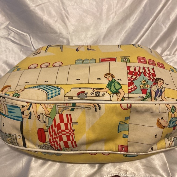 Vintage retro housewife tote bag - Picture 13 of 16